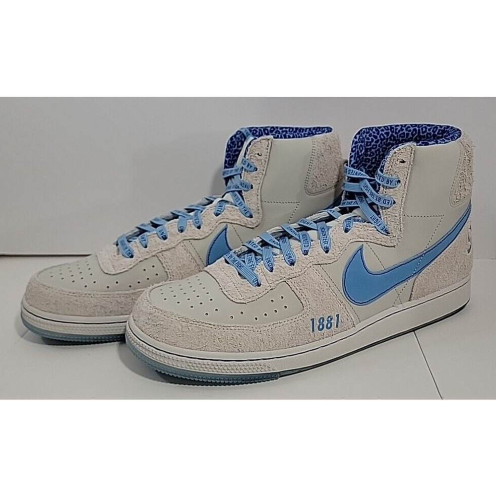 Nike‎ Spelman College x Terminator Hi Jaguars Lt. Bone/Photo/Blue - Size 14M